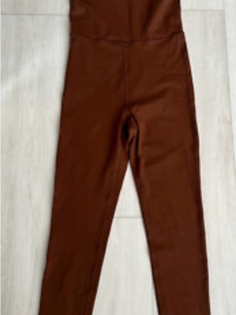 Cognac Brown aritzia divinity - halter style